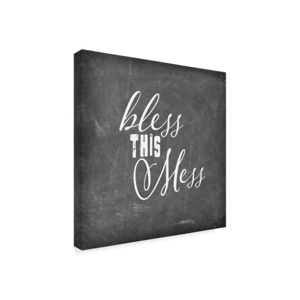 Lightboxjournal 'Mudroom Bless This Mess' Canvas Art,24x24